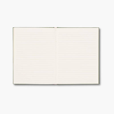 hojas rayadas del interior del cuaderno dopo