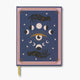 cuaderno A5 con portada de fases lunares