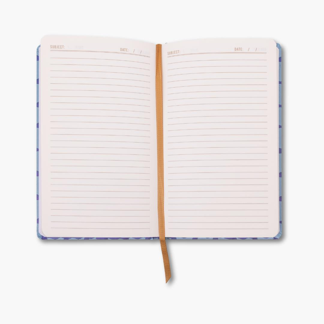 Cuaderno Tulip Journal Blue Lattice