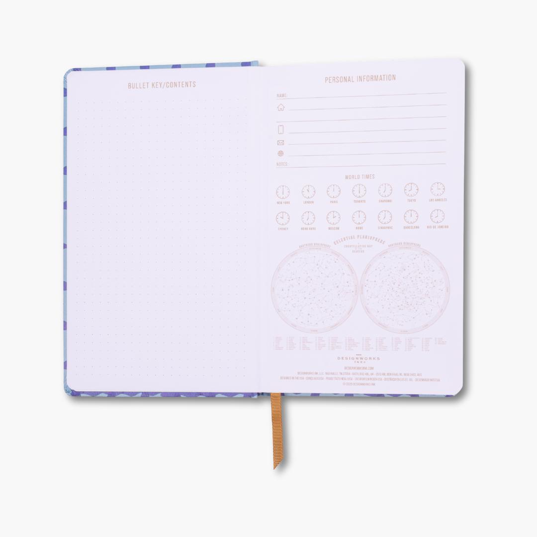 Cuaderno Tulip Journal Blue Lattice