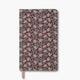 Cuaderno Soft Touch Burgundy Vintage Floral