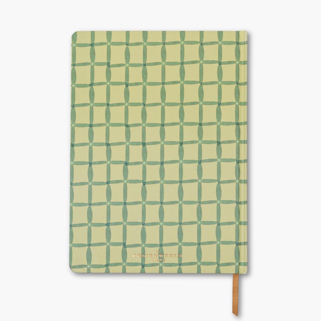 Cuaderno Jumbo Tulip Green Lattice