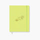 Cuaderno Sketch Elle con tapa de polipiel flexible y detalles dorados.