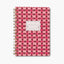 Twin-Wire Tulip Pinwheel Pink Notebook