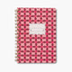 Twin-Wire Tulip Pinwheel Pink Notebook