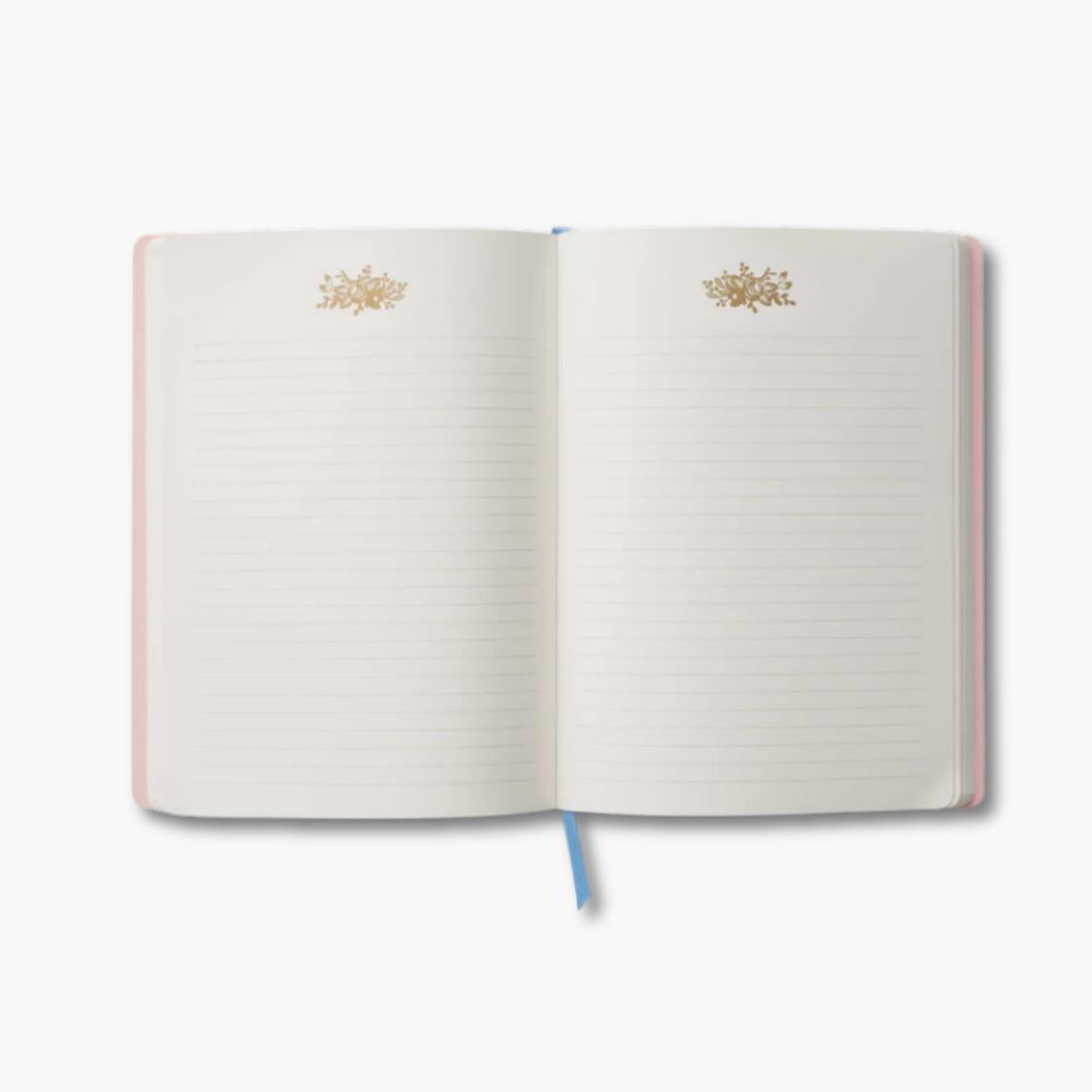 interior diario tapa blanda roses de rifle paper co