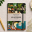 Cuaderno A5 Alljoy Design Cats & Curiosities con gatos entre libros y plantas
