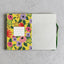 Detalle del cuaderno A5 Blooming Bright de Alljoy Design