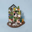 Detalle de la tarjeta pop-up Botanical Pets de Alljoy Design
