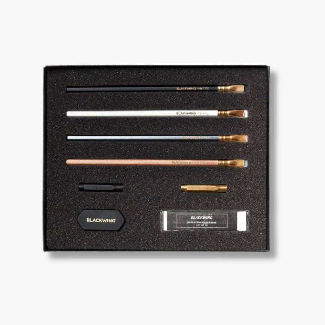 estuche con lápices y accesorios blackwing
