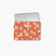 Funda de algodón para PC portátil Albane con estampado francés, protección acolchada.