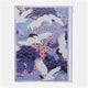 Agenda A5 2027 MARK'S colección Japan con pájaros en violeta