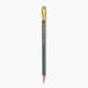 lápiz con goma gris blackwing