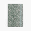libreta a5 morris con estampado floral y goma de cierre