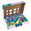 Maletín Pasta para Modelar Soft Dough Abecedario con 8 colores y 26 moldes de letras para aprendizaje del alfabeto.