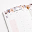 Agenda Mensual 2026-2027 Pressed Flowers Dark Cast
