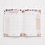 Agenda Mensual 2026-2027 Pressed Flowers Dark Cast
