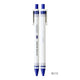Bolígrafos de Tinta Gel 0.38mm Iconic en color azul con diseño retro minimalista.