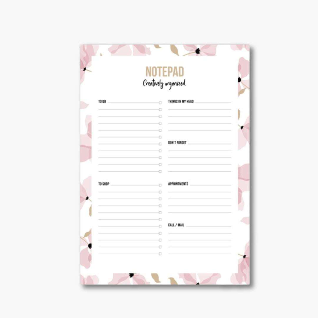 Notepad Layered Petals – Billy Paper