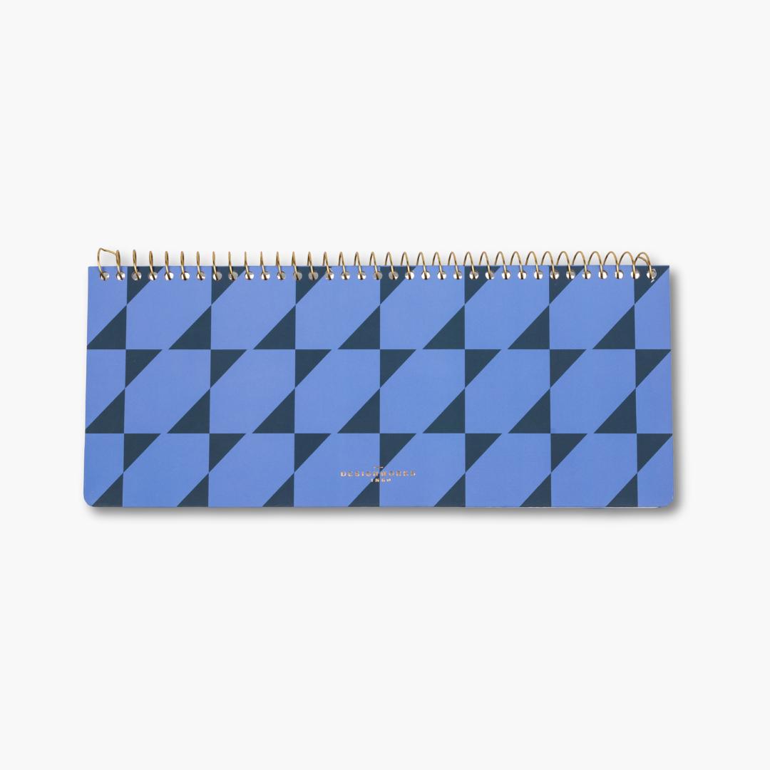 Planificador Semanal apaisado Blue & Navy