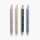 Set de 4 bolígrafos Gel Estee con estampados florales de Rifle Paper Co.