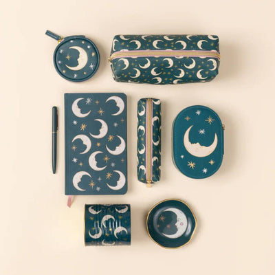 Portalápices Metálico Teal Moon