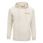Sudadera con capucha PAPALUM Surf Like a Girl en color ivory, diseño exclusivo, bolsillo canguro, capucha ajustable, algodón y poliéster.