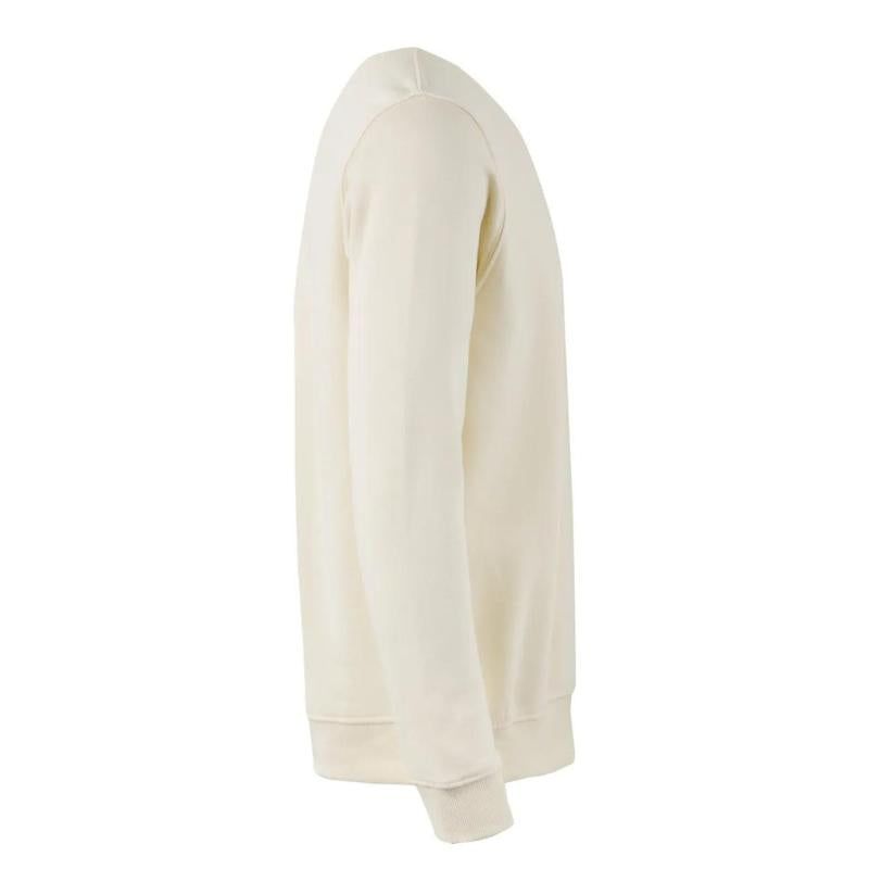 Sudadera de mujer PAPALUM Surf Like a Girl color ivory, inspiración surfera, mezcla algodón-poliéster.