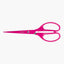 Tijeras Serie Acid de color rosa brillante con diseño ergonómico y hoja de acero inoxidable.