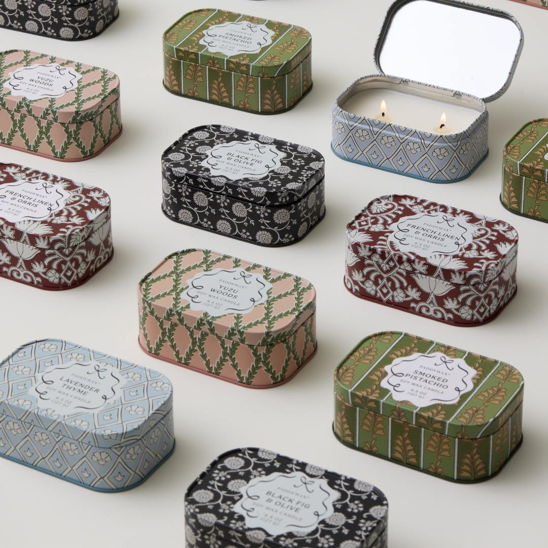 Vela aromática Lavender & Thyme – Cherie 4,5 oz